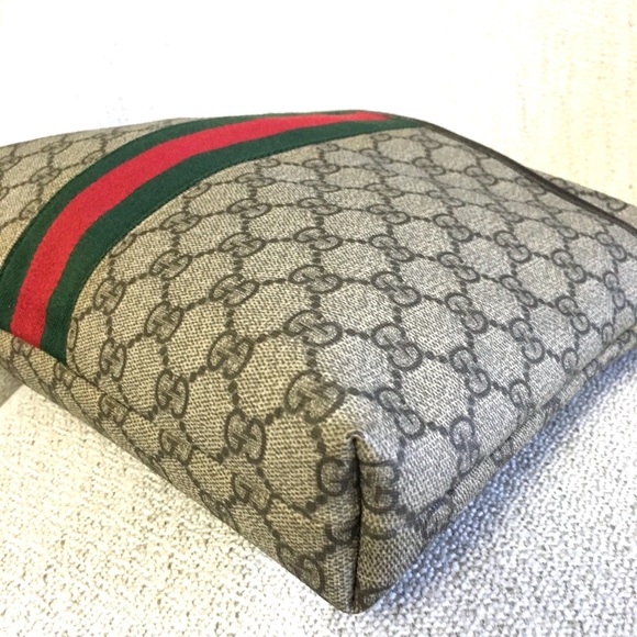 Authentic Gucci unisex messenger bag coated canvas - Picture 14 of 16